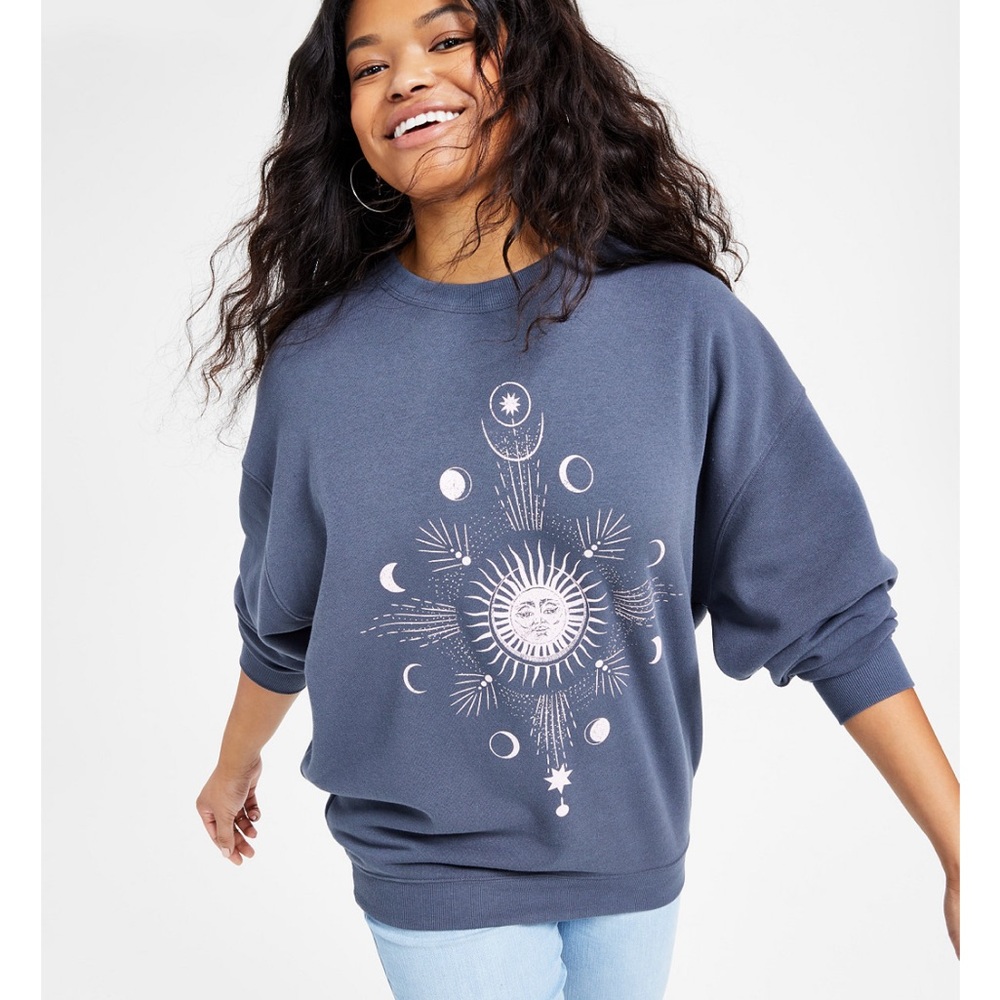 Grayson Threads Black Celestial Graphic Oversized… - image 3